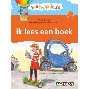 Lezen is leuk- Ik lees een boek