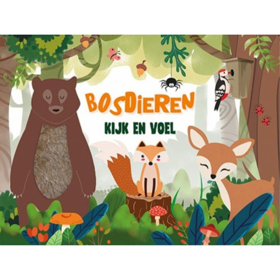 Kijk en voel - Bosdieren