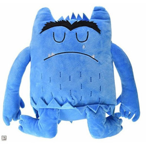 Kleurenmonster Knuffel - Blauw