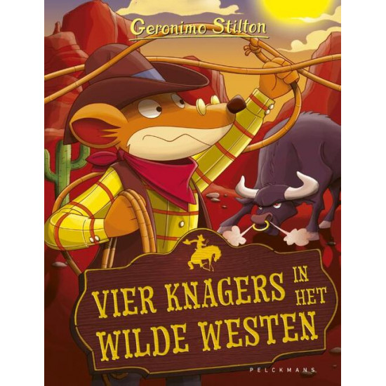 Vier knagers in het Wilde Westen Vier knagers in het Wilde Westen