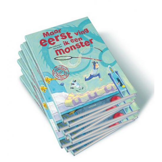 Mini prentenboek editie, Maar eerst ving ik een monster