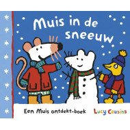 Muis in de sneeuw