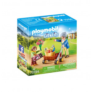 Playmobil 70194 Oma met rollator