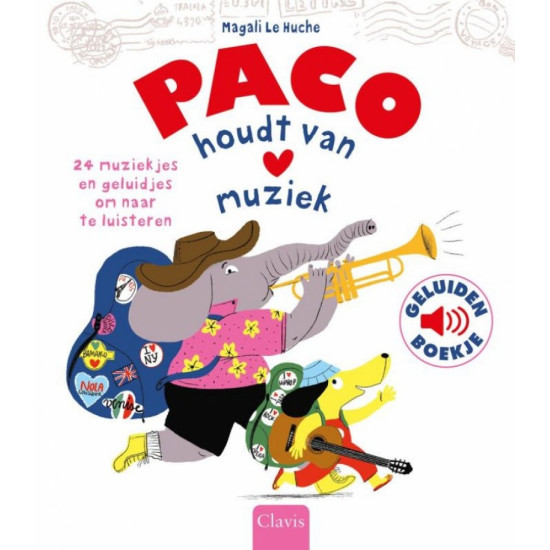 Paco houdt van muziek