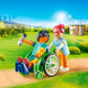 Playmobil 70193 Patiënt in rolstoel