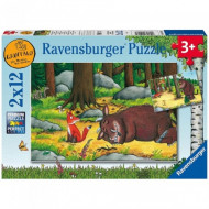 Gruffalo puzzel, 2x 12 stukjes