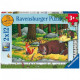 Gruffalo puzzel, 2x 12 stukjes Gruffalo puzzel, 2x 12 stukjes
