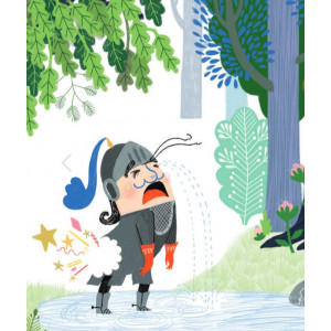 De ridder zonder billen (kartonboek)