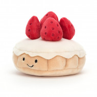 Jellycat, Pretty Patisserie Tarte aux Fraises