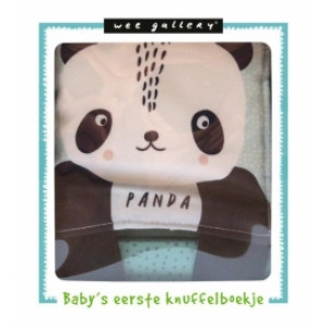 Wee Gallery knuffelboekje Panda